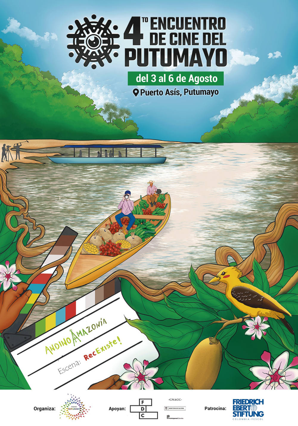 4 encuentro de cine del Putumayo 2023