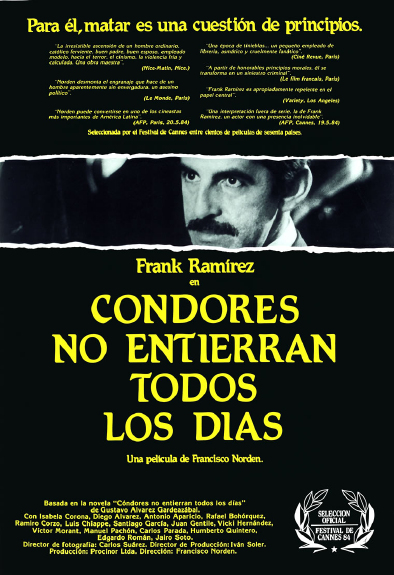 CÓNDORES NO ENTIERRAN TODOS LOS DÍAS